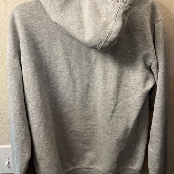 Old Varsity Sweater Adult Large Gray Ohio State Buckeyes Pull Over Hoodie - Picture 6 of 6